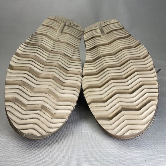 ROAN by Bed Stu 'FENTON' Distressed Leather Shoes! Pecan Beige Suede Sz 9.5 - Picture 15 of 16